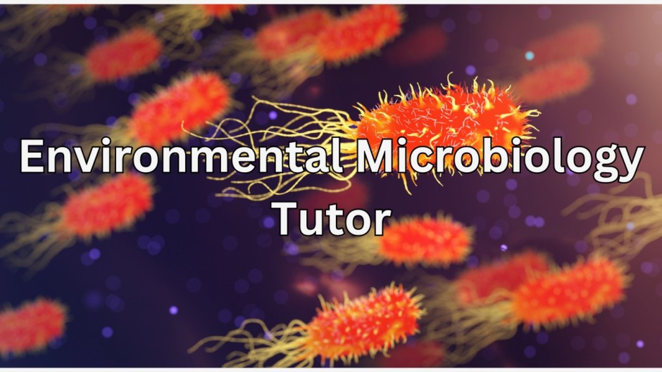 environmental microbiology colorful representation